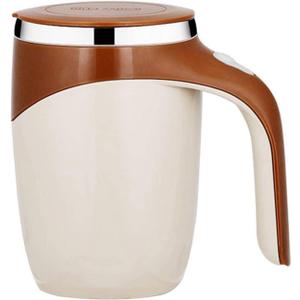 Automatic Magnetic Stirring Coffee Mug, Rotating Home Office Travel Mixing CupFunny Electric Stainless Steel Self Mixing Coffee Tumbler, Suitable for Coffee, Milk, Cocoa and Other Beverages (coffee (battery model))