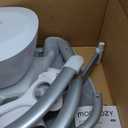 Momcozy CocoSway Baby Swing, Electric Swing for Infants with 180° Rotating Seat, 6 Soothing Sway Motions & 4 Speeds, Remote & Touchscreen, 8 Preset Lullabies, Grey