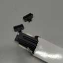 12 Pcs Metal Adjustable File Cabinet Rails Set Include 8 Hanging File Rail Clips 4 Cabinet Dividers Bars Suitable for Cabinets with Drawer Thickness Less Than 1/8 Inch(Black,10-18 Inch)