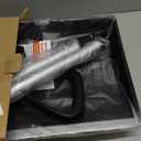 Snow Shovel for Driveway, Snow Removal Shovel with Ergonomic D-Grip Handle, 48-inch Long Lightweight Shoveling Tool, Large Capacity Shovel for Garden, Car Garage, Home Sidewalk and Camping, Black