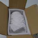 Foraineam 8 Pack 10 Ounce Porcelain Souffle Dishes with Double Handles Round Ramekins Bakeware Set for Pudding, Creme Brulee, Souffle