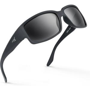 KastKing Skidaway Polarized Sport Sunglasses for Men and Women,Ideal for Driving Fishing Cycling and Running,UV Protection