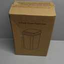 Anborry Bathroom Automatic Trash Can 1 Pack 2.2 Gallon Touchless Motion Sensor Small Slim Garbage Can with Lid Smart Electric Narrow Garbage Bin for Bedroom Office Kitchen (Black)