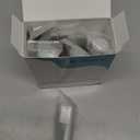 Toothbrush Heads Replacement Compatible with Aquasonic Duo Series/Home Dental Center Eletric Toothbrush (NOT for Duo PRO Series)- 4 White & 4 Black