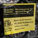 addlon 48 FT Outdoor String Lights Commercial Grade Weatherproof Strand, 18 Edison Vintage Bulbs, 15 Hanging Sockets (3 Spare Bulbs), ETL Listed Heavy-Duty Decorative Christmas Lights for Patio Garden