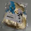 2 x Funny Dog Cat Cosplay Wig, Pet Wigs for Halloween, Christmas, Parties, Festivals, Dog Wigs for Small Medium and Large Dogs(Golden Braid)