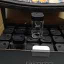 Glass Spice Jars with Adjustable Rotating Lids (24 Pack)  4oz Seasoning Jars with 240 Labels, Funnel & Brush  Airtight Spice Containers for Kitchen Organization