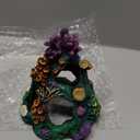 Reofrey Aquarium Coral Decorations Fish Tank Decor, Betta Resin Artificial Landscape Fish Hideaway Rock Coral Reef Ornament, Fish House for Betta Sleep Rest Hide Play Breed (1)