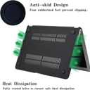 DTangLsm for MacBook Air 13 inch Case 2026 2025 2024-2022 M5 A3449 M4 A3240 M3 A3113 M2 A2681, Crocodile Skin Alligator PU Leather Hard Cover for MacBook Air M5 13.6 inch Case + Keyboard Cover, Brown