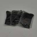 Compression Crew Socks for Women Thin Lightweight (15-20 mmHg) for Athletic Nurse Circulation Support Socks, 4 Pairs (Small-Medium, 02- Black)