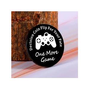 Funny Stocking Stuffers for Teens Boys Christmas Birthday Gifts Decision Coin for Son Boyfriend Girlfriend Men Women Game Lover Fan Gaming Gift for Teenagers Brother Husband Double-Sided