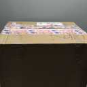 Foldable Cat Litter Box, Fully Enclosed Litter Box with Lid, Covered Kitty Kitten Litter Boxes Enclosure with Scoop, Odor Control, Easy to Clean, 3 Modes for Cat up to 12 lbs(White&Grey)