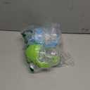 Munchkin Any Angle Sippy Cups for Toddlers, Spill Proof Weighted Straw Cup with Transition Handles for Babies 6 Months and Up, 2 Pack, Blue/Green