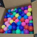 185 Pcs Colorful Table Tennis Balls, 40mm Plastic Ping Pong Balls Bulk, Entertainment Table Tennis Balls for Kids, Pong Balls, DIY Projects, Holiday Decorations, Teaching Tools.