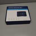 Cordless Heating Pad for Back Pain Relief, Heated Back Belt Abdomen Warmer Lumbar Support, Lumbar Massaager with Heat (Gray)