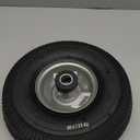 Marathon 00090 Flat-Free 2.80/2.50-4 Tire and Wheel Assembly, 3 Centered Hub, 3/4 Ball Bearings, Replacement Tire for Casters, Utility Carts and Other Equipment, Easy Install Assembly