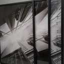 KTKDE 24x36 Poster Frame 3 Pack,Picture Frames Wooden Black 36 by 24 in for Pictures and Art Prints, Exhibition, Caffe Large Frame for Photos, best gift