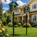 15 FT Telescoping Bird House Pole, Heavy Duty Bat House Mounting Pole