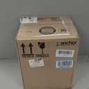 Anchor Hocking 2 Gallon Montana Glass Jar with Lid (2 piece, black metal, dishwasher safe)