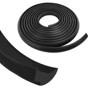 RV Window Seal, 0.5 x 0.275 inch Waterproof Rubber Auto Windshield Sealing Strip, 10 Ft Glass Edge Weather Stripping Trim Window Locking Gasket for Boat Truck Camper