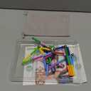 206Pcs Magnetic Building Sticks Blocks, Magnet Educational Toys STEM Toys for Kids and Adult, 3D Construction Building Toy with Storage Bag