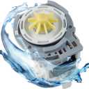 OEM W10876537 W10724439 Dishwasher Drain Pump Compatible with Whirlpool Kenmore KitchenAid ect. Replaces W10876537VP 4454971 AP6004843 PS11738151 EAP11738151 PD00038596