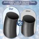 90/100-14" 3.00-14 inch Heavy Rear Inner Tube, 14 Inch Replacement Tire, for 125cc 140cc Pit Pro Trail Foot Dirt Bike [Thickened] (2 Pack)
