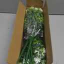 RECUTMS Artificial Flowers, Fake Boxwood Outdoor UV Resistant Plants Artificial Springs Flowers Eucalyptus Greenery Shrubs Bridal Wedding Bouquet for Home Garden Party Wedding Decoration(White) (8 Pcs)