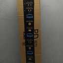 Dulepax RV Blinds - Pleated Shades, 17" W x 24" L Cappuccino RV Window Shades for Camper, Travel Trailers, Motorhome's Window