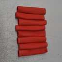 8 PCS Spark Plug Boot Protector 2500 Spark Plug Heat Sleeve Wire Covers Wrap 6 Inch for Ls1/Ls2 Sbc Bbc 350 454 Spark Plug Header Boots (Red)