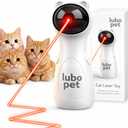 Automatic Cat Laser Pointer Toy, Random Trajectory Motion-Activated Laser Pointer Cat Toy for Indoor Cats | 4 Speed Modes, Adjustable Angles, Interactive Lazer Pointer Cat Toy for Happy & Healthy Pet