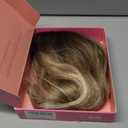 MORICHY Short Wavy Hair Topper for Women with Thinning Hair10 Inch Synthetic Lightweight & Breathable Hairpiece with 6.5"x6.5" Base Natural Look Volume Booster Hairpiece for Coverage (Golden Brown with highlights bleach Blonde)