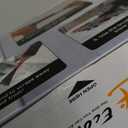 EcoNour 27" Car Snow Brush and Ice Scrapers for Car Windshield (2 Pack) | Scratch Free Bristle Head Snow Brush & Tough Window Snow Scraper with Aluminium Body | Snow Removal Winter Car Accessories (Blue & Orange)