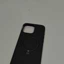 TORRAS Magnetic for iPhone 16 Pro Max Case Silicone with Stand, Fit for MagSafe, 360 Ring Stand with Camera Control, Ostand Q3 Silicone Rubber Soft Case for iPhone 16 Pro Max 6.9'', Obsidian Black
