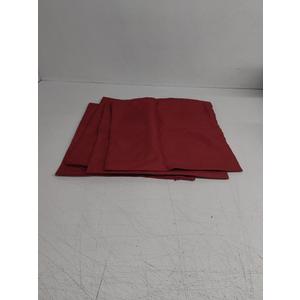 MIULEE Pack of 4 Decorative Outdoor Throw Pillow Covers Linen Waterproof Pillow Covers Farmhouse Cushion Cases for Patio Garden Tent Balcony Couch Sofa18x18 inch Burgundy