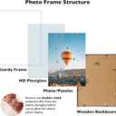 JCJMY 20x27 Picture Frame White for Puzzles Poster Photo Picture, Horizontal and Vertical Formats for Wall Hanging, 20 x 27 Wall Gallery Poster Photo Puzzles Frame for 20 by 27 Photos Posters,White