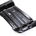 ALMULOO Transmission Skid Plate Compatible with 2003-2006 Jeep Wrangler TJ Steel Powder Coated Black