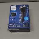 Philips Norelco Shaver 3600 Series, Wet and Dry Electric Shaver, P-Cap, Travel Pouch, Storm Blue, Model S3243/91