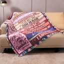 Gifts for Bonus Mom from Daughter, Bonus Moms Blanket Birthday Gifts from Son Mothers Day Christmas Bday Presents for Mother in Law Step Mom Stepmom 50" X 60"