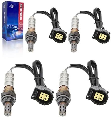 O2 Oxygen Sensor Upstream and Downstream for Chry 200 Aspen Pacifica Sebring, for Dodge Avenger Caravan Challenger, for Jeep Cherokee Wrangler JK, for Ram 1500, Replace 56028994AA 56044627AA 4Pcs