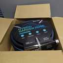 Fevone 75 ft Garden Hose, Lightweight and Flexible, Heavy Duty Water Hose - 5/8" ID, Burst 600 Psi, Hybrid Polymer, Kink Resistance, Flexible, Leak Free, 3/4" GHT Aluminum Fittings