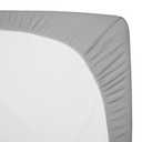 American Baby Company 2 Pack 100% Natural Cotton Fitted Crib Sheets 52" x 28" - Soft, Breathable, Hypoallergenic & Gentle Toddler Bed Sheets, Super Stars and Gray, Neutral for Boys & Girls