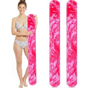 Foilswirl Large Foam Pool Noodles for Adults 45 Inches Pool Floats Noodles Jumbo Swimming Water Board Lounge Swirl for Travel Swimming Beaches Lake Party Decor