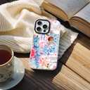 ChiCsFleur for iPhone 16 Case, TPU Phone case with Camera Protection for Women Girls Teens - Coquette Collage Bow Ginger Dog Wine Disco Ball Pink Blue Beach Y2K Sorority Aesthetic Unique (WhisperOcean)