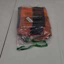 Fall Decor Door Mat Combo Set, Welcome Mat + 28 x 43 Inches Orange Black Checkered Buffalo Plaid Area Rugs for Autumn Thanksgiving Halloween Home Decorations Hey There Pumpkin (Brown)