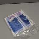 Blue Backdrop Wavy Tinsel Foil Fringe Curtains for Parties Sparkle Metallic Wavy Blue Birthday Decorations for Streamers Party Decorations Photo Booth Props Birthday Ocean Party Decor Supplies (2 Pack)
