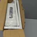 Ceetug Under Sink Organizers and Storage 2 Tier Slide Out Kitchen Cabinet Organizer Sturdy Metal Bathroom Storage (White, 1 Pack)