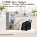 15 Pack Powerful Spider Repellent Indoor Protection for Your Home, Made with Natural Ingredients, Long-Lasting Indoor & Outdoor Spider Control for Home, Garage, Basement, and More, Safe & Easy to Use