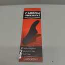 Carbon Fiber Insole(1 Pair): Rigid Shoe Insert for Men & Women - for Morton's Toe, Turf Toe, Hallux Limitus and Rigidus, Arthritis - Alternative to Post Op Shoe (245mm, Fit W Size 8-8.5, Mens 7-7.5)