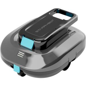 Robotic Pool Vacuum, Dual-Motor Above-Ground Cleaner(Gray)